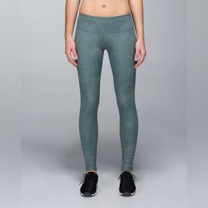 Lululemon Wunder Under Pant Full-On Luxtreme Burlap Deep Shore Earl Grey SZ 10